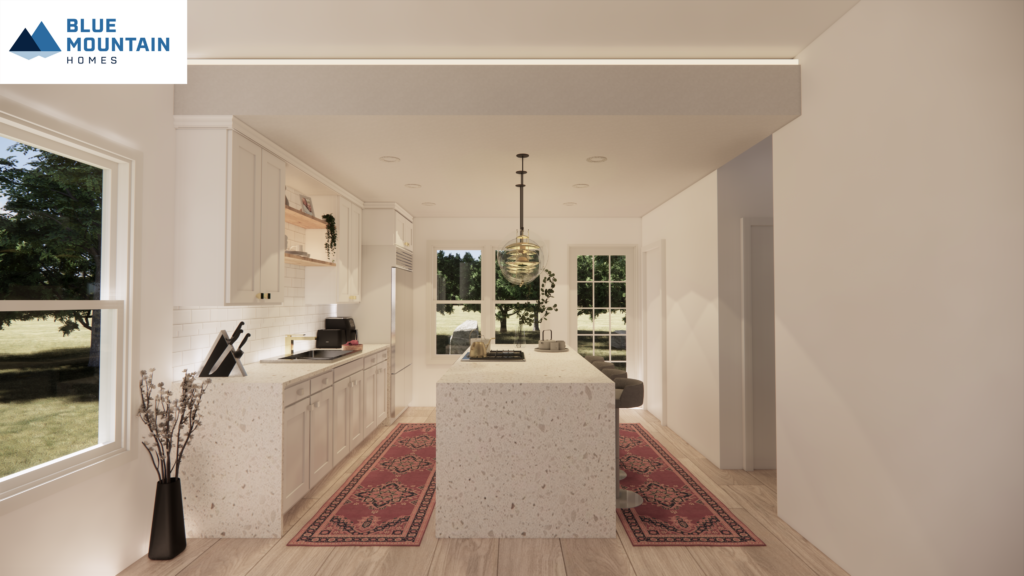 West Virginia new home construction kitchen